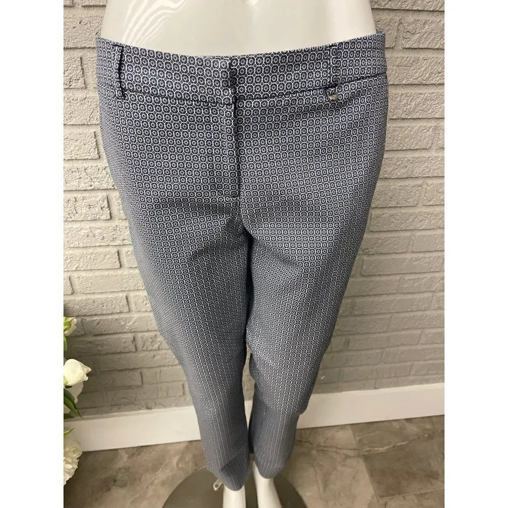 Dalia Blue Straight Leg Pants Size 12